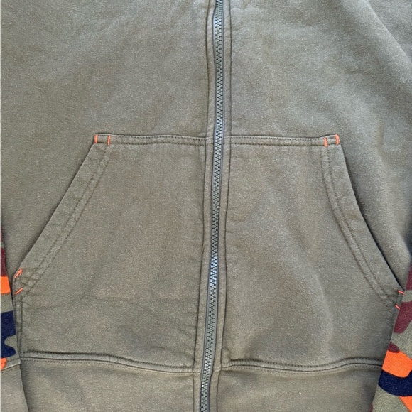 NFL Vikings Camouflage Zip up Sweatshirt for Ultimate Team Spirit - Picture 4 of 7